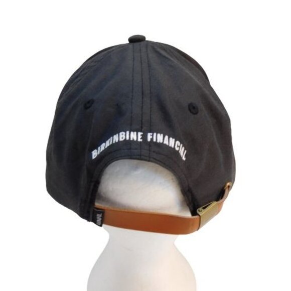 UNRL Birkinbine Financial Athletic Black Adjustable Hat Cap - Picture 4 of 10